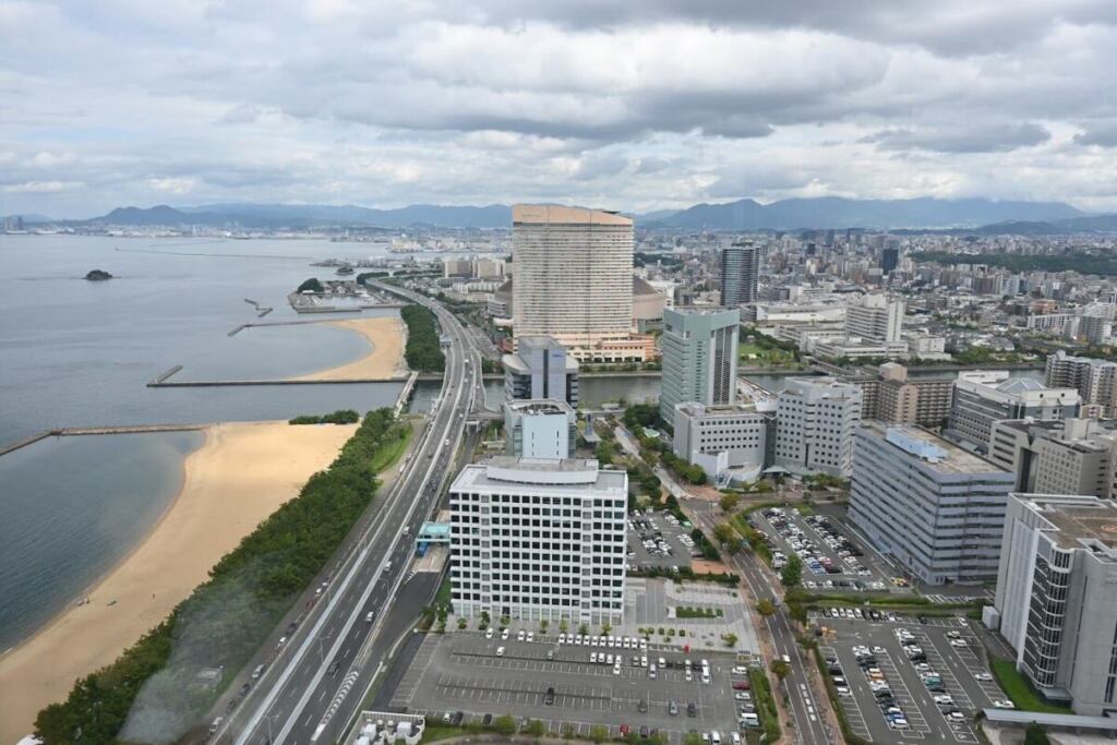 展望室から見える景色