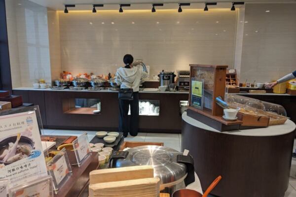 ビュッフェ台の部屋