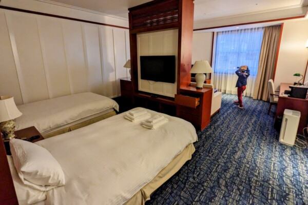 プレミアジュニアスイートの部屋