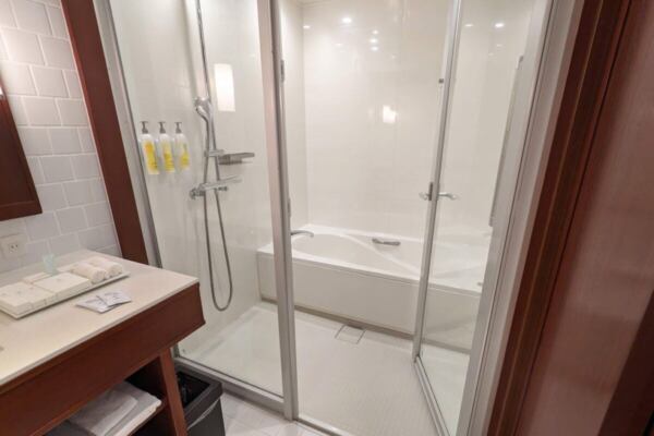 プレミアジュニアスイートの浴室